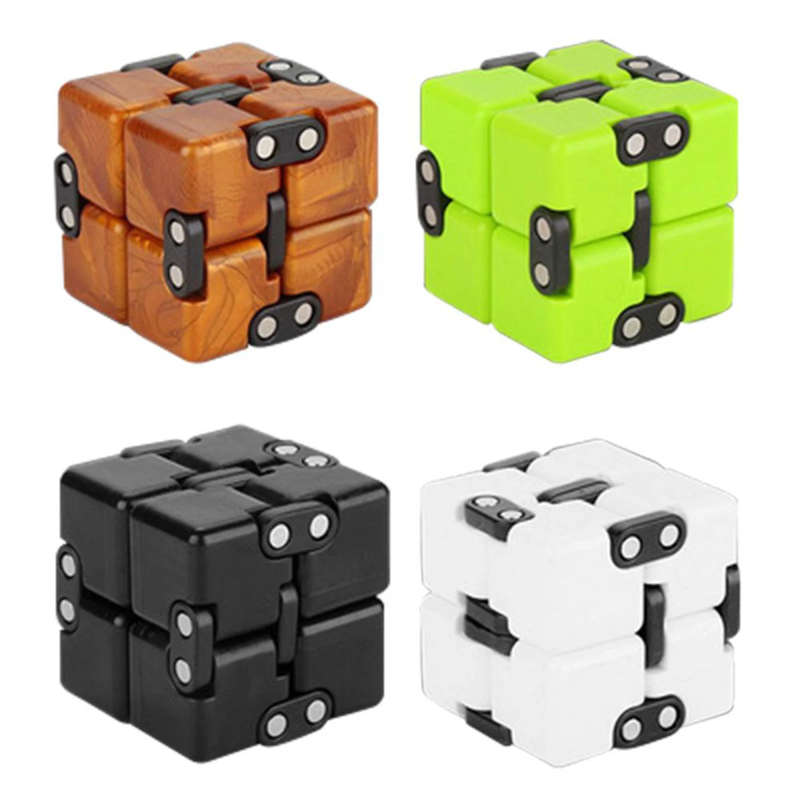 Fidget Toys Infinity Cube Puzzle Sensory Toy Children's Fingertips Decompress Portable Lightweight Magic Square Antistress