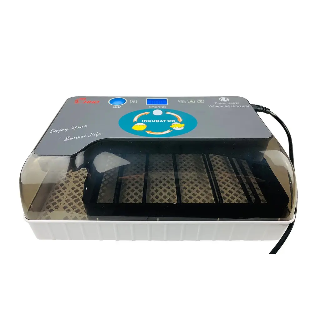 12 Eggs Incubator Digital Temperature Control Automatic Chicken Chick Duck Hatcher Poultry Hatch Supplies | Дом и сад