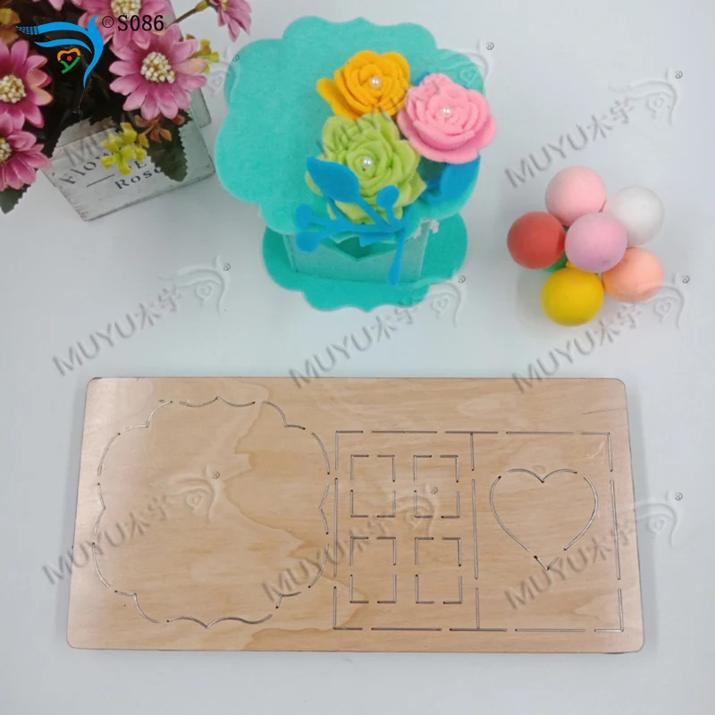 Коробка DIY деревянные формы высечки аксессуары деревянные штампы Regola Acciaio die Misura/S086