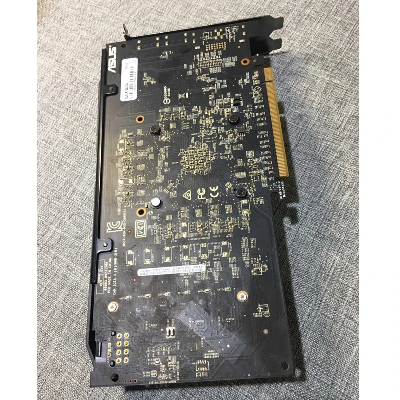 Оригинальная Видеокарта ASUS RX 580 4 Гб, графический процессор AMD Radeon RX580 4 Гб, видеокарты для настольного компьютера, игры 570 560 550 VGA DVI-5