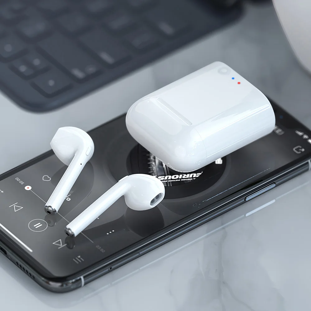 6D Stereo i8 Bluetooth Earphone TWS In Ear Wireless For iPhone Samsung Huawei Charging Box Earbuds Handsfree Call Headsets