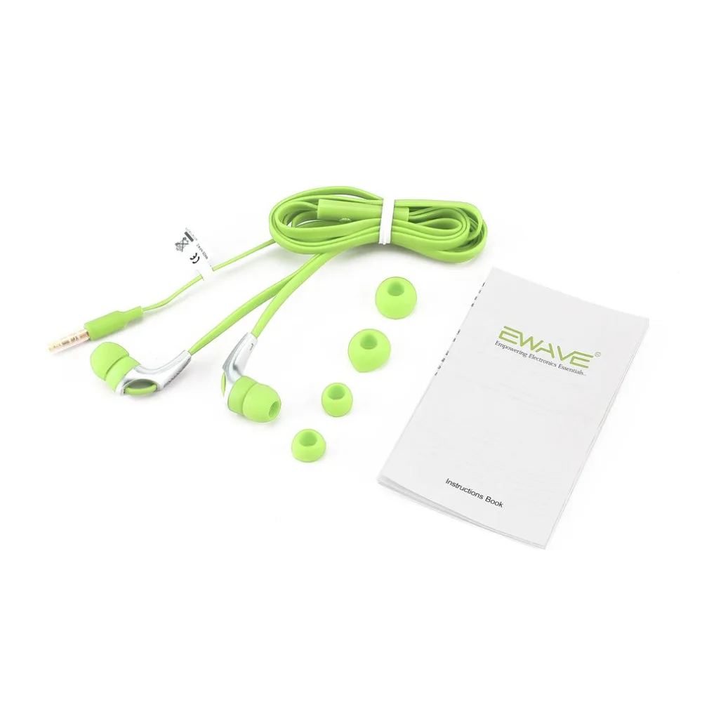 

EWAVE Portable HI-FI Stereo Earphones High Performance In-ear Headphones with Hands-free In-line Microphone
