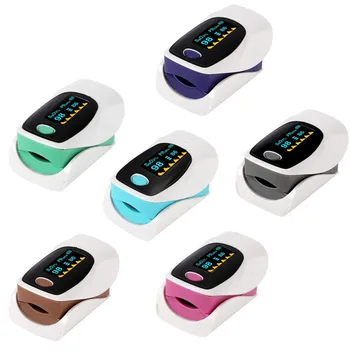 

Home Digital Fingertip Pulse Oximeter Blood Oxygen Saturation Meter Multi-Color Portable CE Finger Monitor 2020