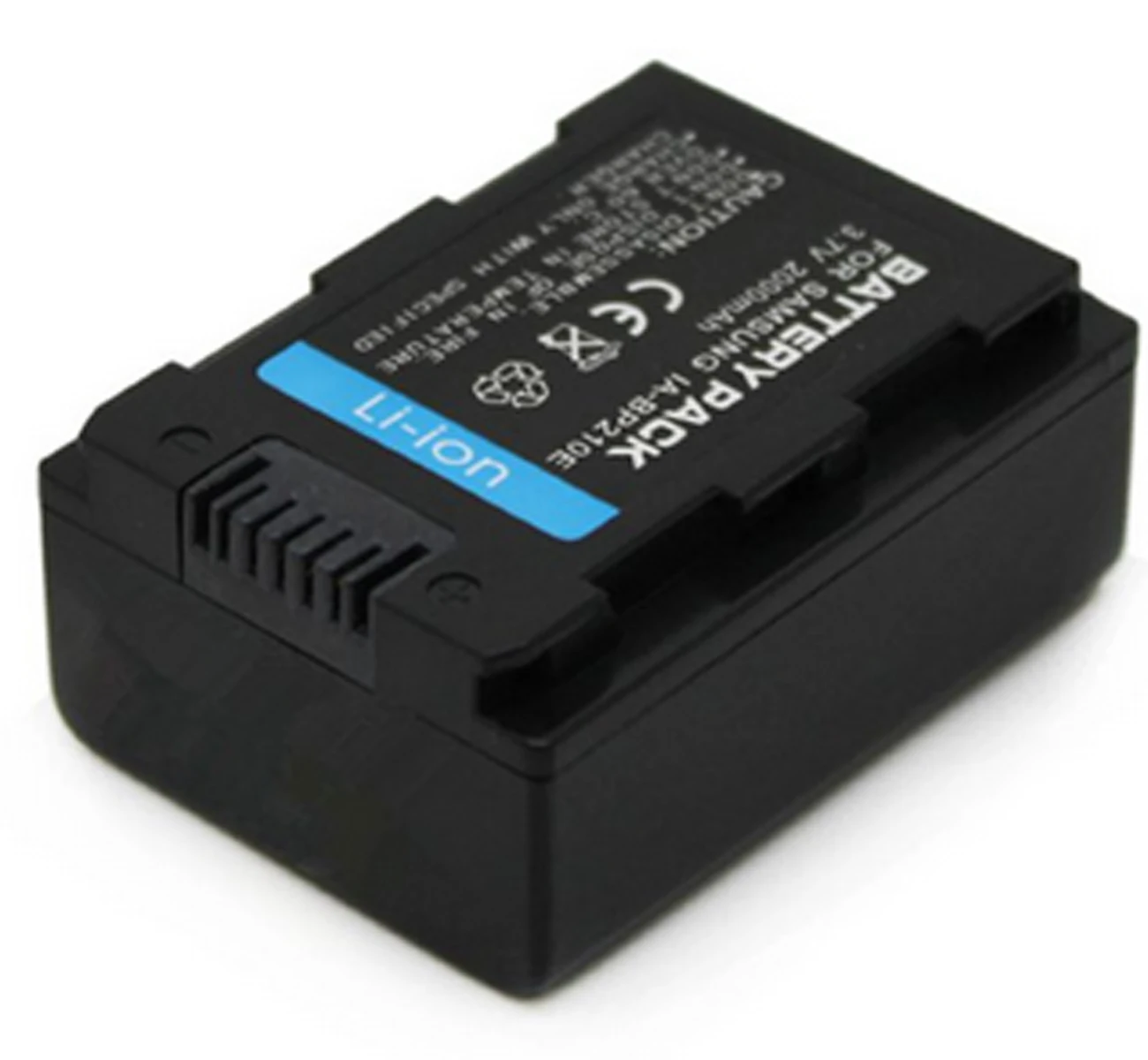 Аккумулятор для цифровой видеокамеры samsung HMX-H200SN, HMX-H200SP, HMX-H200RP, HMX-H203BP, HMX-H204BP, HMX-H205BP, HMX-H220BP