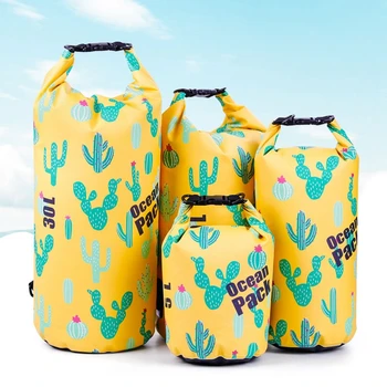 

Outdoor Bag Ocean Pack Portable Rafting Diving Waterproof Bag Dry Bag Sack PVC Folding Swimming Storage Bag for River Trekking