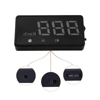 

2020 Hot Universal Car HUD Head Up Display Car GPS Positioning Digital LED Projector Head-up Digital Hud Display Drop Shipping