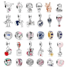 45 стилей Милые бусы для мальчиков и девочек, подходят для Pandora Подвески, браслеты, ожерелья для женщин, ювелирные изделия для женщин, аксессуары для ювелирных изделий