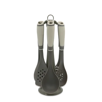 

good looking grey TPR handle non stick High Quality Kitchen Cooking Tools