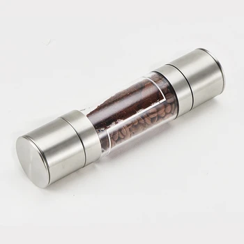 

2 in 1 Electric Stainless Steel Pepper Salt Mill Grinder Kitchen Tool Pepper Herb Mill Grinder Kitchen Cooking Tools