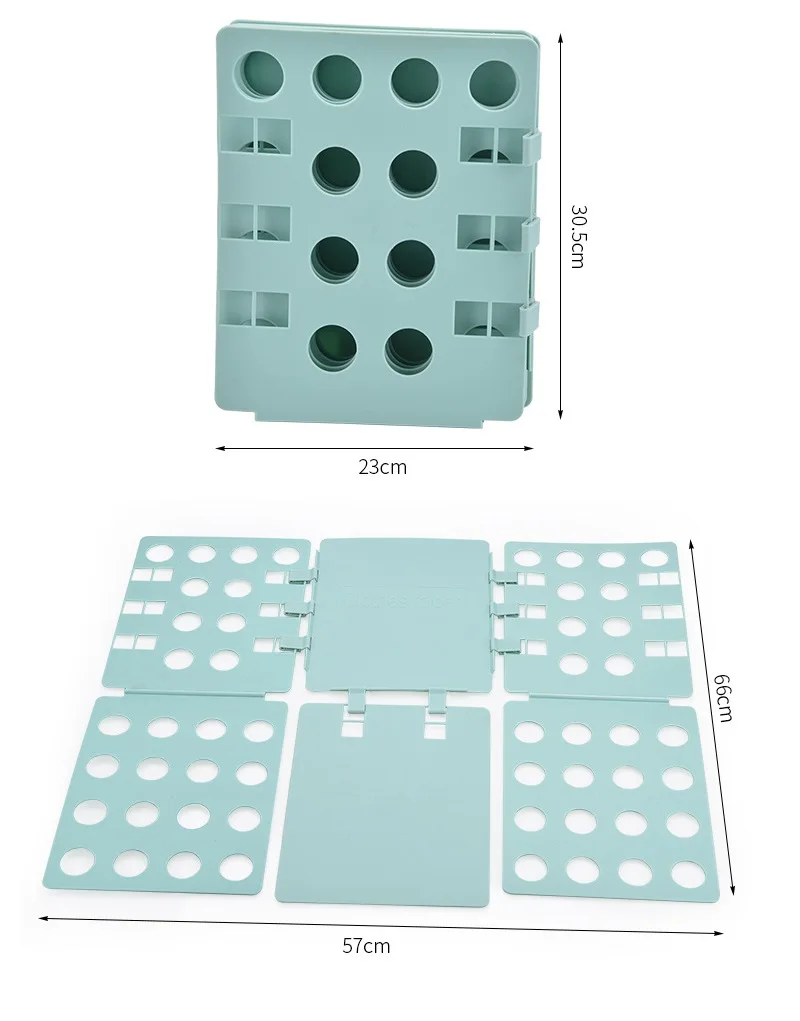 Clothes Fold Board Органайзер для шкафа практичная быстрая одежда складывающаяся доска система организации одежды папка для рубашки дорожный шкаф ящик стек - Цвет: Clothes Fold Board
