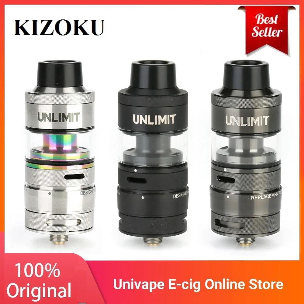 Оригинальный KIZOKU Unlimited DL RTA 3 5 мл распылитель и Postless двойная катушка колода