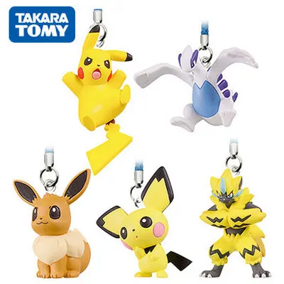 TAKARA TOMY Покемон 5 шт./компл. piakchu Eevee Фигурки игрушки для детей | Игрушки и хобби