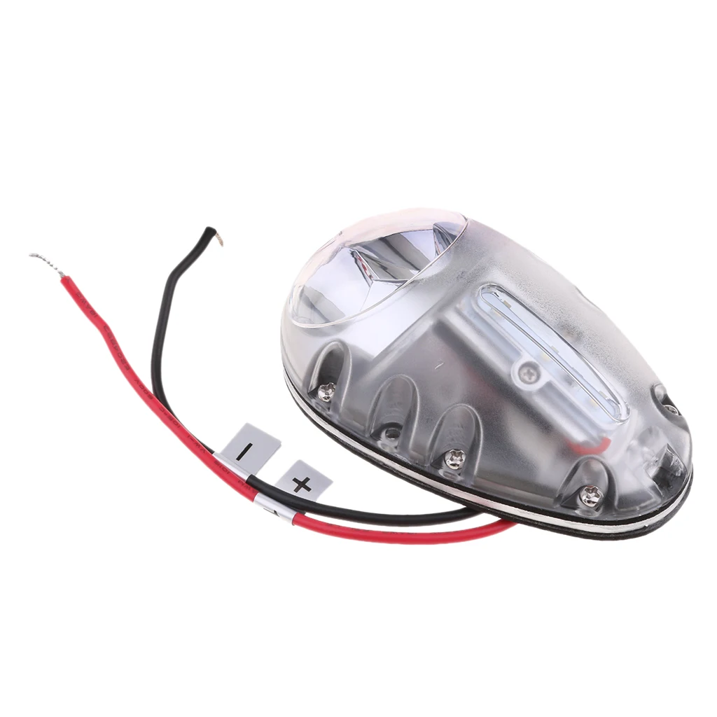 6300K 315LM LED Boat Marine Bow Docking Lights Surface Mount 12V