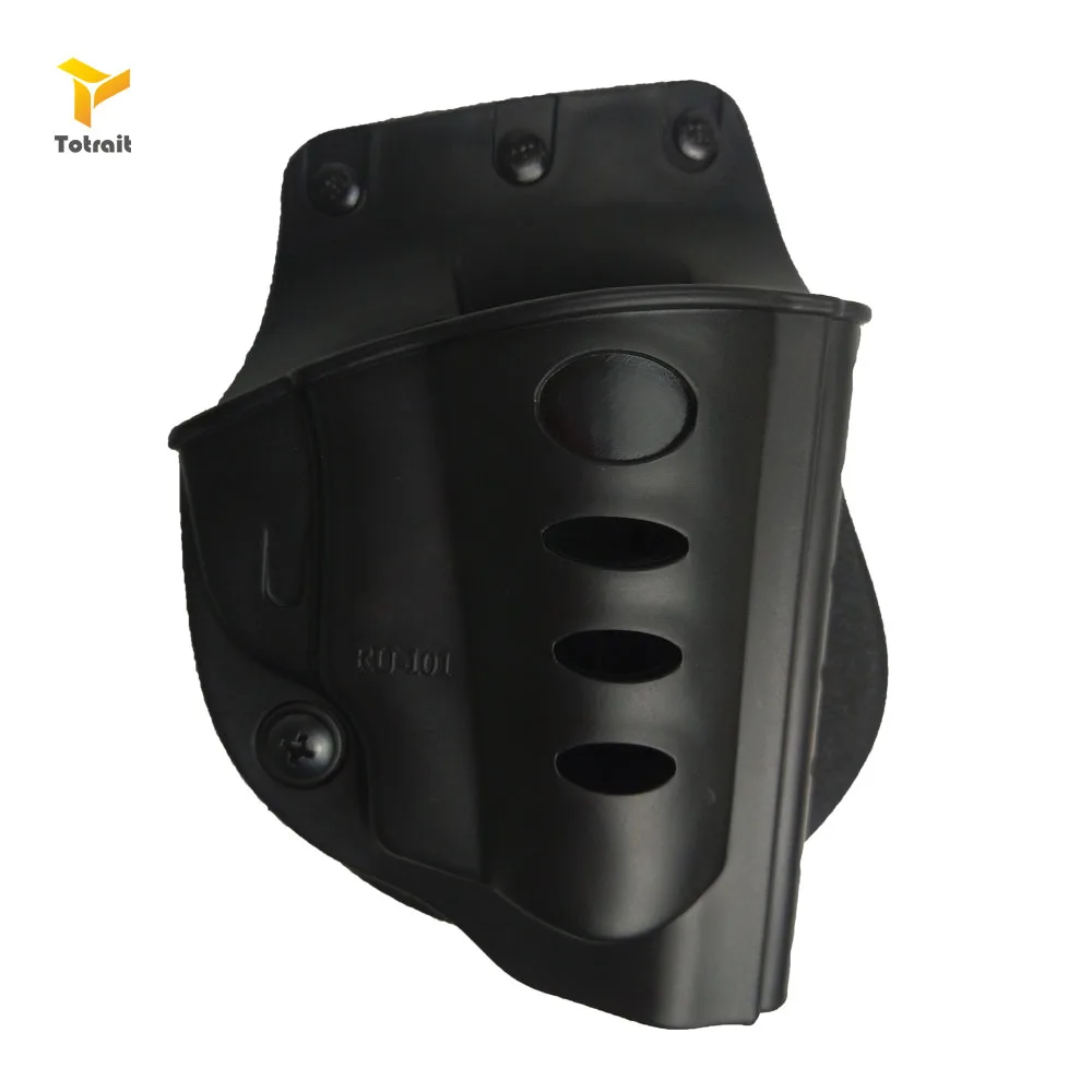 Revolver TOtrait охотничий страйкбол Пейнтбол винтовка Аксессуары тактический CQB Ruger SP101 LCR правая рука весло кобура RU101 SP 101 Держатели - Цвет: Revolver