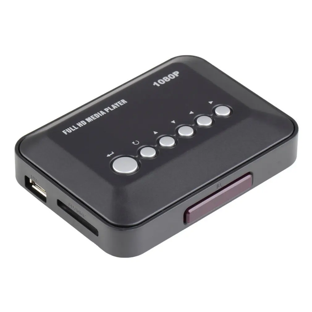Высокое качество HDMI видео плеер 1080P ТВ SD MMC RMVB MP3 Full HD USB мульти медиа