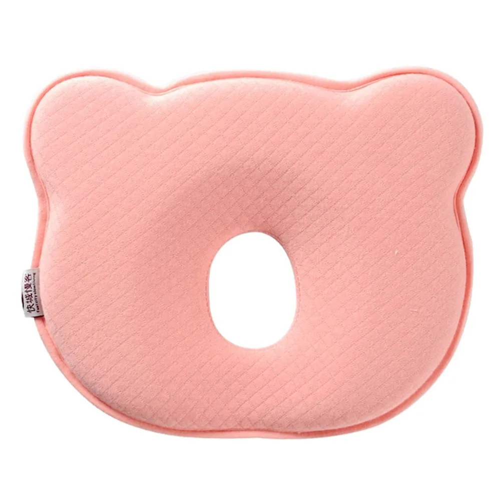 air cotton pink Бархатная мягкая подушка для малышей, предотвращающая появление плоской головы, защита шеи, милая Подушка для сна, хлопковая подушка для малышей - Цвет: air cotton pink
