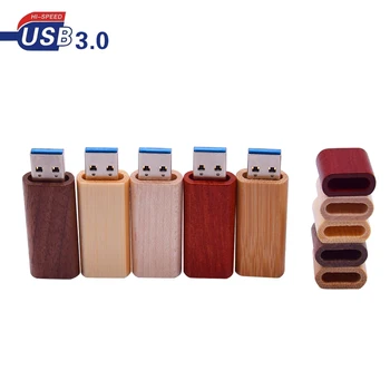 

USB Stick 3.0 Customize LOGO Maple Wooden usb Flash Drive 3.0 Pendrive 8GB 16GB 32GB 64GB Pen drive Usb Disk for Wedding Gifts