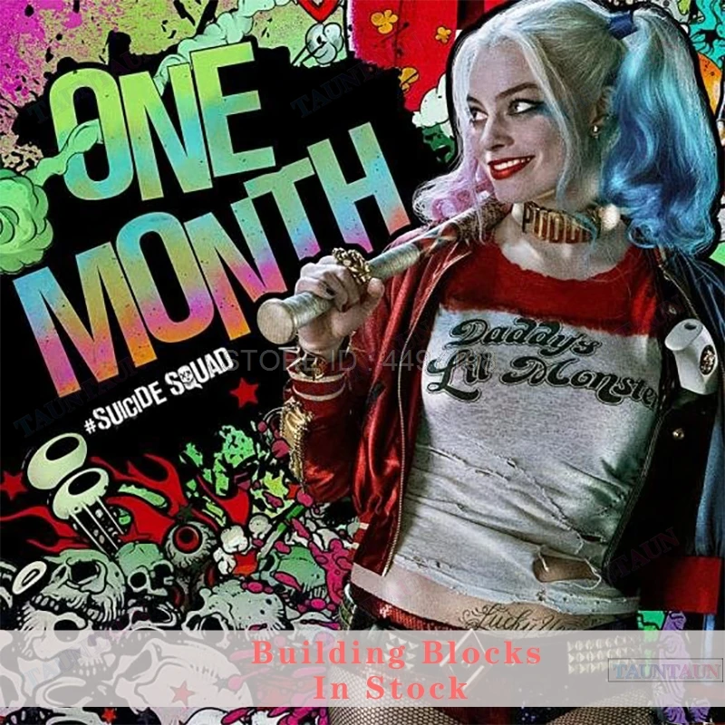 Superman Movie Joker Harley Quinn Diamonds TWO Pack Suicide Squad Batman