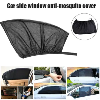 

Car Side Window Sun Shade UV Protection Anti Mosquito Window Breathable Mesh Net Universal 2 Pack for Front/Rear Window