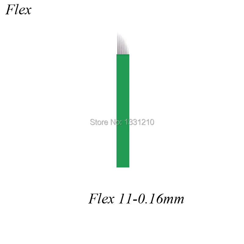 

Lвminas Para Tebori Microblading 11 Pontas Flex 0.16mm Semi permanent makeup manual fog Eyebrow pen microblading needles