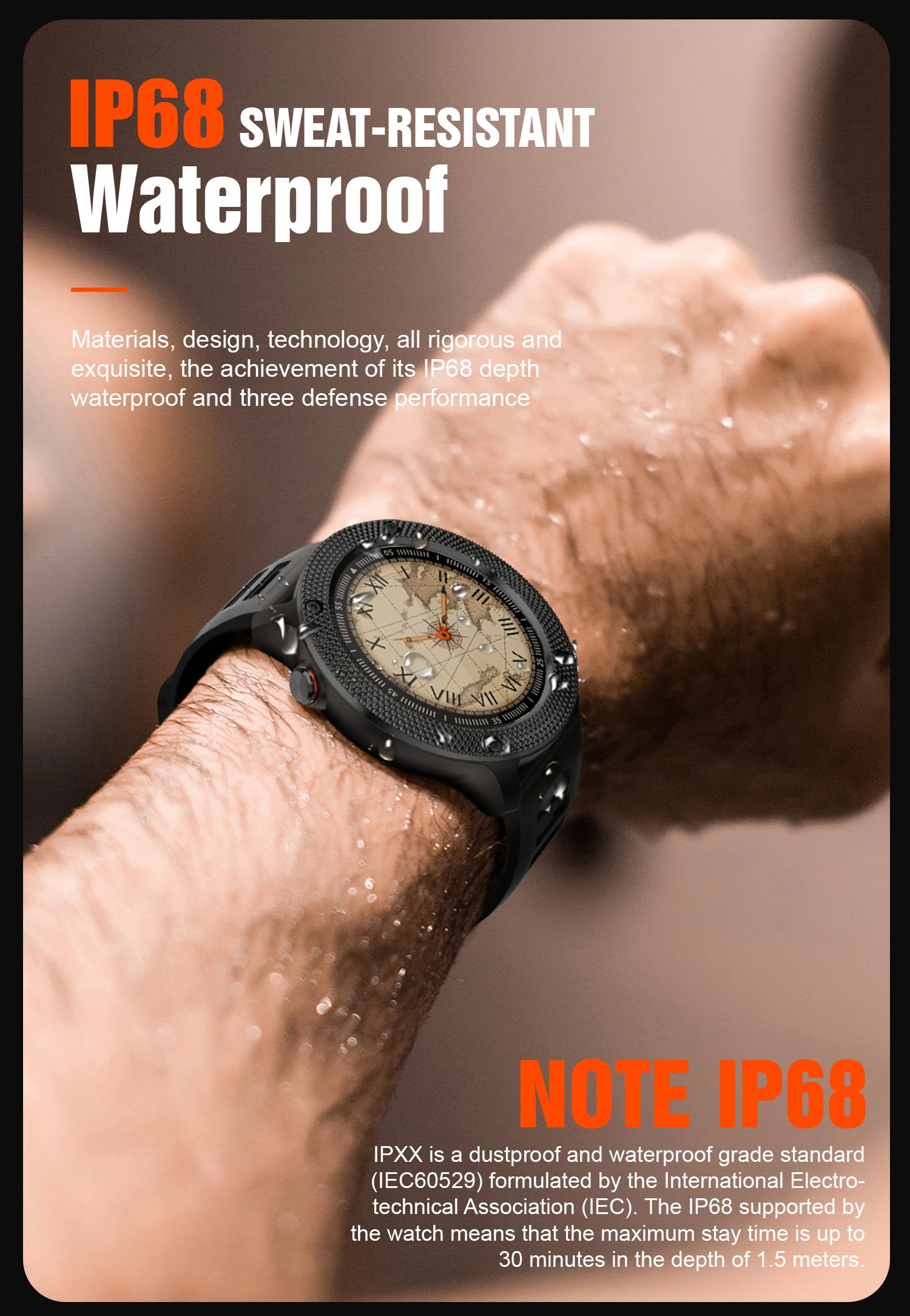 STrollAR Men Smartwatches 2021 30M Waterproof 12 Sport modes Fitness Tracker Clock Smart Watch for Android IOS Xiaomi Huawei