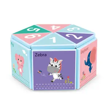 

16PCS Digital Building Blocks Magnetic Blocks Early Education Various Modeling Toy Children Learning Toy