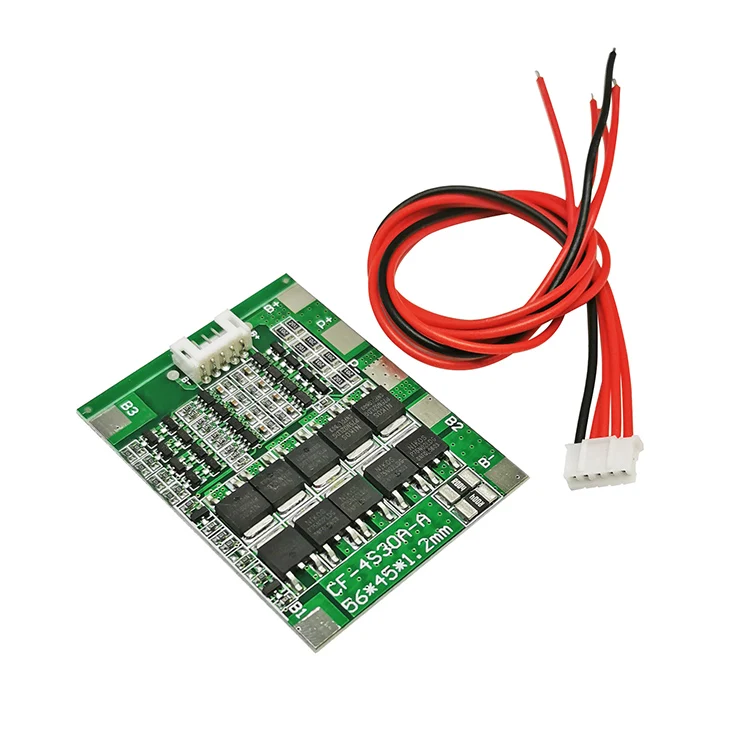 4S 30A 14,8 V литий-ионная батарея 18650 BMS пакеты Щит защиты печатной платы баланс Интегральные схемы