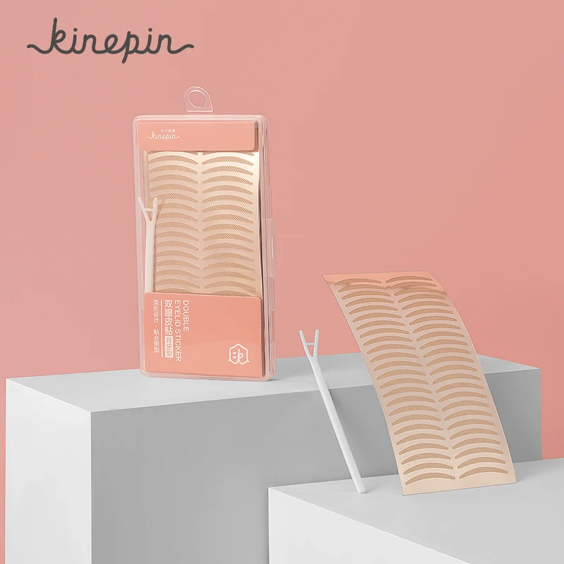 KINEPIN 384 шт. лента для век натуральные невидимые двухсторонние наклейки с лентами
