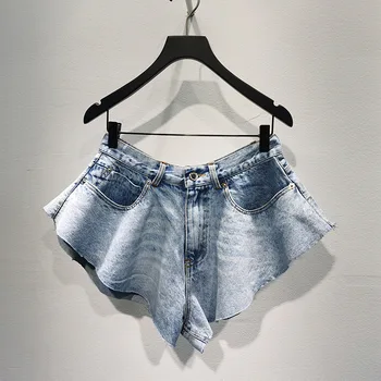 

Women Jeans Pants New Spring / Summer 2020 Trousers Women's High Waist Cotton Jeans Short Pant