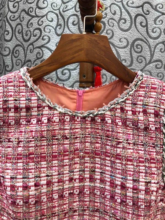 Ранняя осень Новое Женское трикотажное платье без рукавов с круглым воротником 919