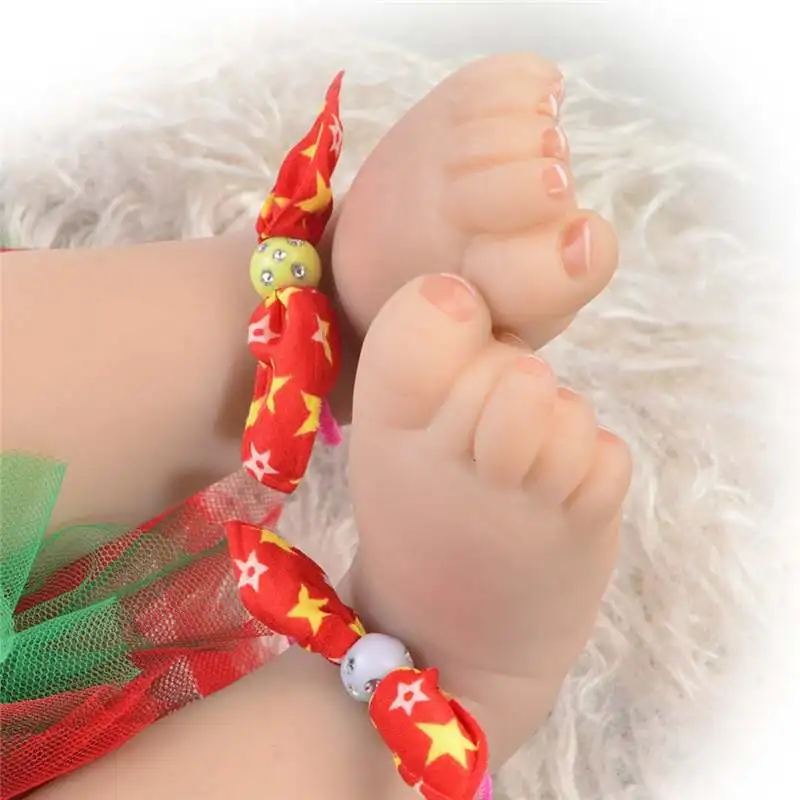 KEIUMI 22 дюймов коллекция, новорожденные живая кукла для девочек цельные силиконовые средства ухода за кожей 55 см реалистичные Новорожденные куклы игрушки для детей рождественские подарки