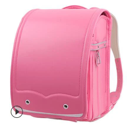 Новая детская школьная сумка, детский ортопедический рюкзак для студентов, водонепроницаемая школьная сумка из искусственной кожи для девочек-подростков, сумки для книг, 10 цветов - Цвет: as picture