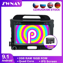 IPS Auto stereo Android 9.1 For Kia Sportage 3 4 SL 2010-2016 Car Radio Multimedia Video Player Navigation GPS 2din 2 din dvd BT