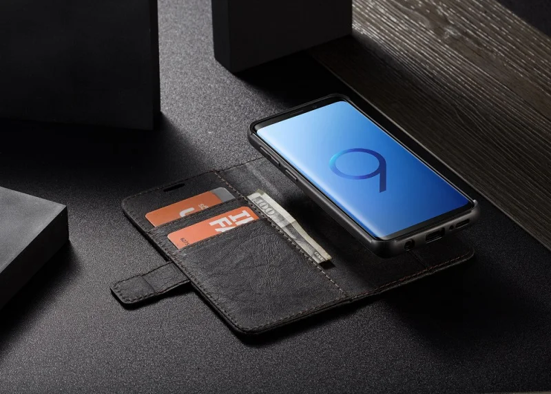 Для samsung galaxy S9 Plus откидной Чехол элегантный самодельная буква кошелек из крафт-бумаги kickstand чехол для samsung S7 edge S8 S9 note 8