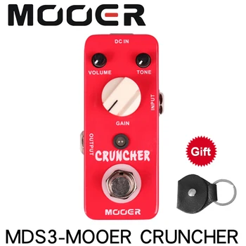 

MOOER MDS3 CRUNCHER High Gain Distortion Guitar Effect Pedal True Bypass Full Metal Shell