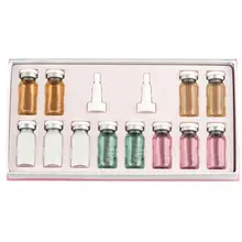 12 шт./кор. 8 мл ампулы ручка мезо-стартовый набор микс-оттенков Осветляющий тональный крем от угревой сыпи исцеления Dermawhite Лечение Уход за кожей лица макияж