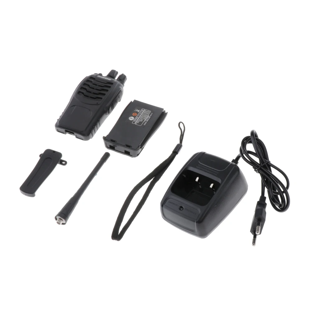 BF-888S Plus Walkie Talkie Высокая мощность 400-470(МГц) радио большой диапазон UHF/VHF