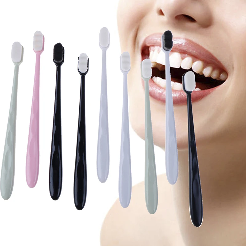 New 1pcs Deep Cleansing Toothbrush Brush For Oral Care Ultra-Fine Eco-friendly Adult Toothbrush 2021