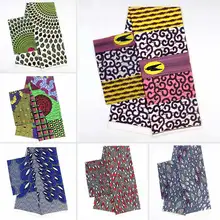 Цифровой печатный воск дизайн Африканский атласный узор 4 ярдов атласная шелковая восковая ткань и 2 ярдов шифоновое кружевное вечернее платье YB01