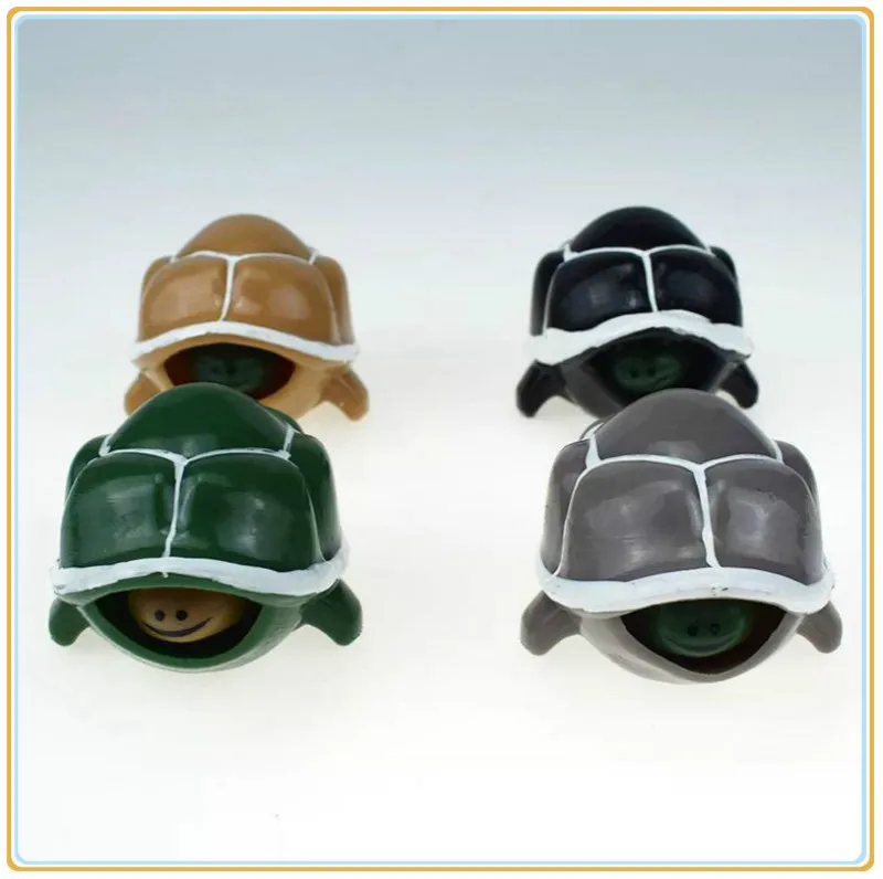 Expansion Head Small Turtle Key Fastener Hanging Pavilion Explosion Relief Toy Gifts Pocket Turtle Toy