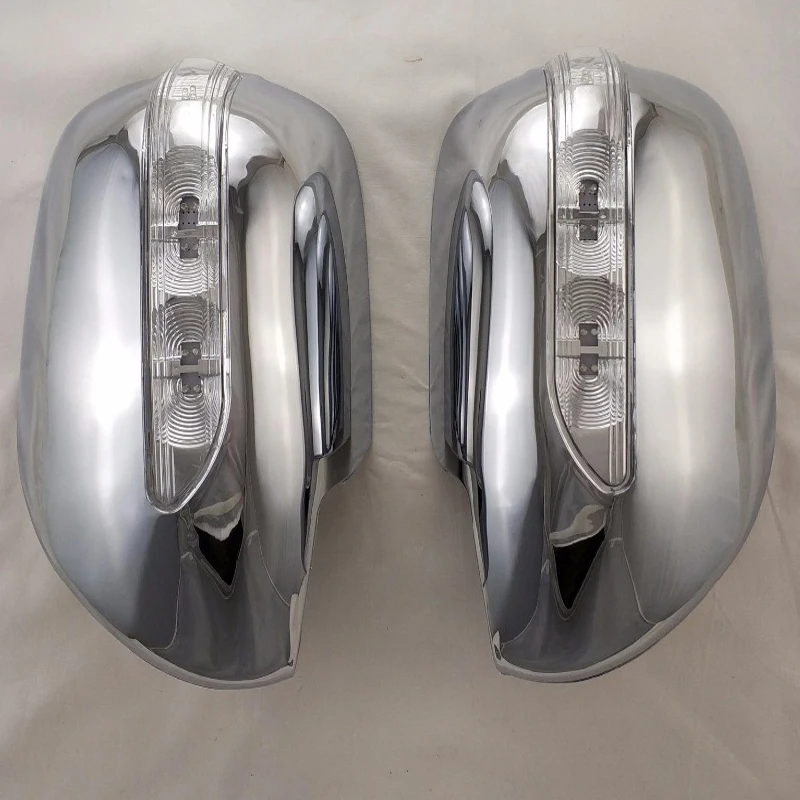 

ABS chrome For Toyota Land Cruiser Prado 120 Accessories LED Side Mirror Cover For Toyota Land Cruiser Prado Fj120 2003-2008