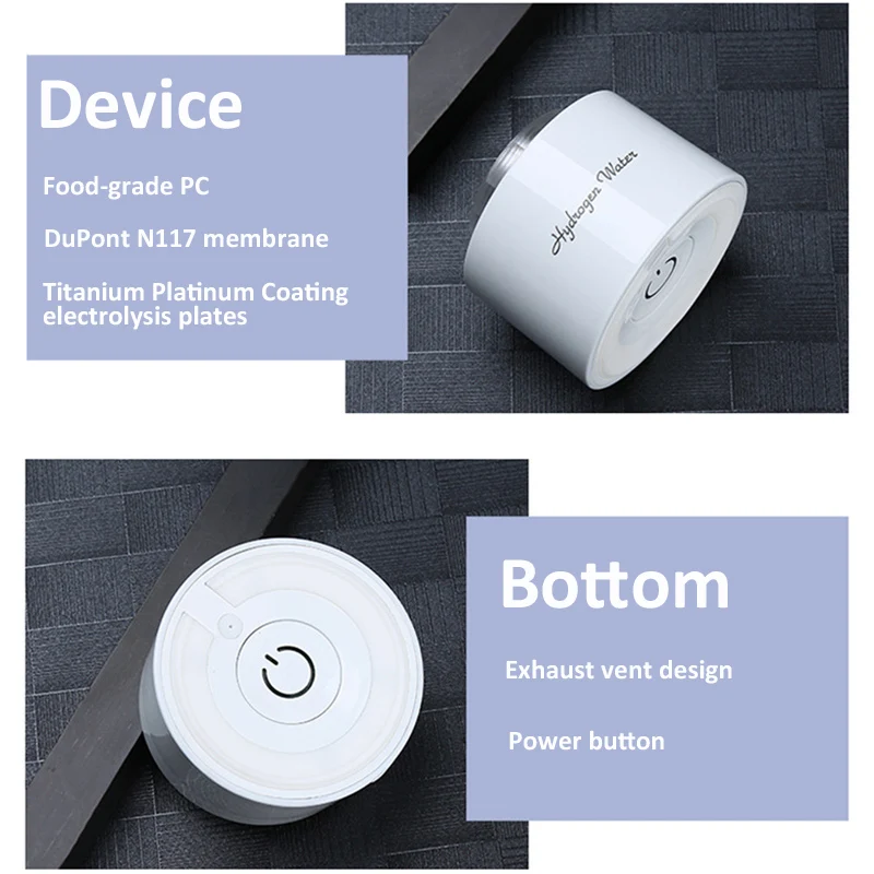 Últimas SPE Coréia Hidrogênio Gerador De Garrafa