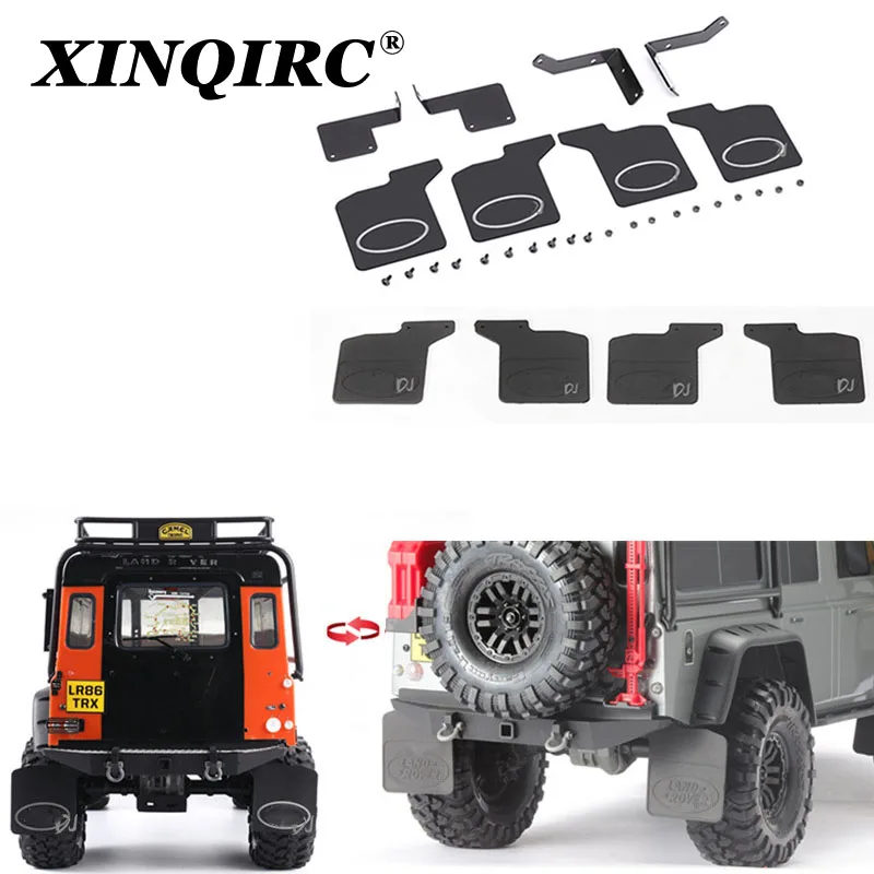 Резиновый брызговик Trx4 металлический фиксирующий Кронштейн подходит для