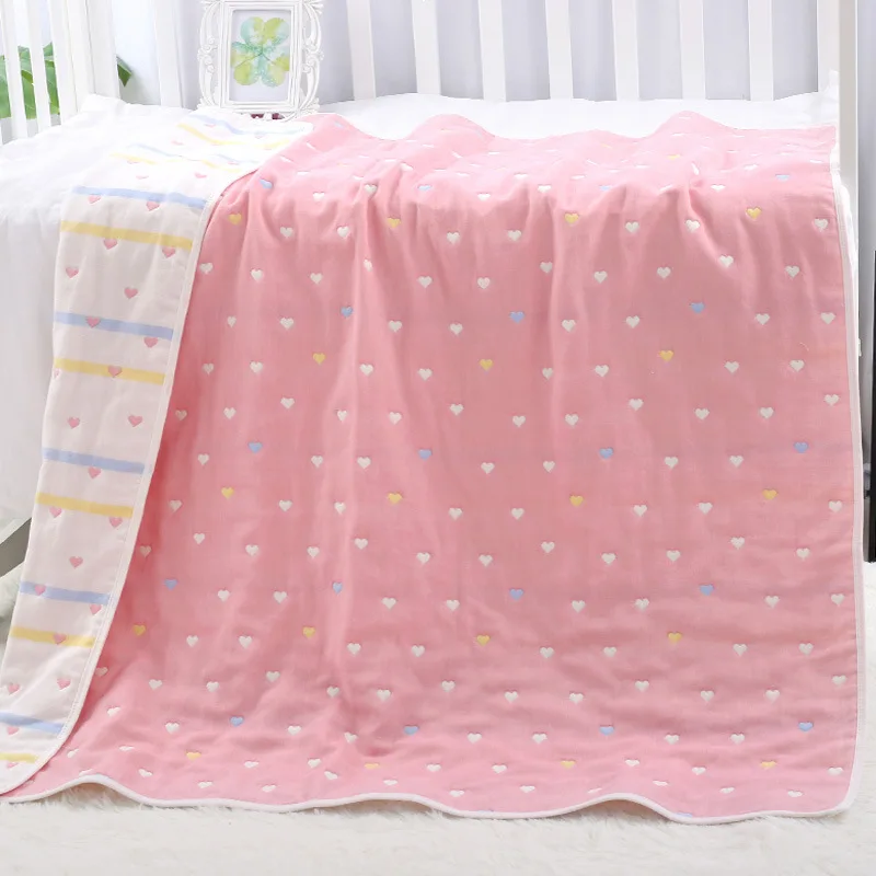 Детское банное полотенце для новорожденных, детское одеяло для пеленания, детское пляжное полотенце для купания, детское муслиновое Пеленальное Одеяло 110*110 см