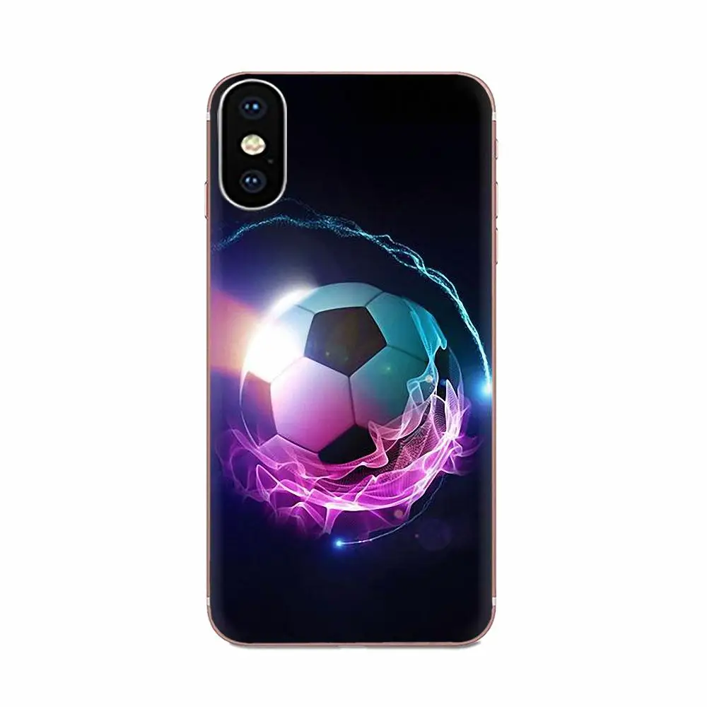 as picture Сверхтонкий чехол с рисунком узором Футбол футбольный мяч для Huawei Honor 4C 5A 5C 5X6 6A 6X7 7A 7C 7X8 8C 8S 9 10 10i 20 20i Lite рro - Цвет: as picture