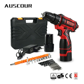 

12V 16.8V 21V Cordless Drill Electric Screwdriver Lithium-Ion Mini Power Driver Variable Speed with LED Light