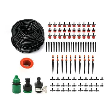 

71pcs 25m Automatic Micro Drip Irrigation System Garden Irrigation Spray Self Watering Kits with Adjustable Dripper Garden Hose