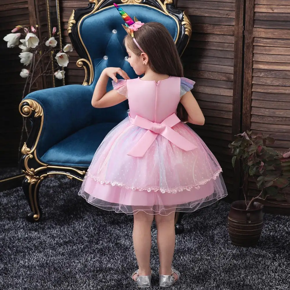 BH-756A# детская одежда платье с цветочным узором для девочек фиолетовое Короткое бальное платье Рождественский костюм с кружевом вечерние недорогое платье для выпускного вечера
