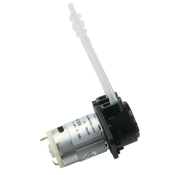 

1pc Lab Dosing Micro Peristaltic Liquid Pump Self-Priming Mute Reversible DC12V