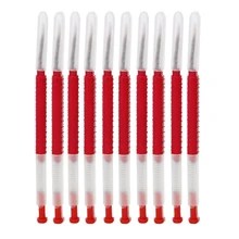 10x Красный пчеловод голова подложка лучший инструмент для разведения королевских пчел